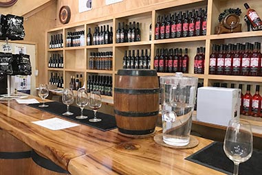 wines tasting bar for local wines